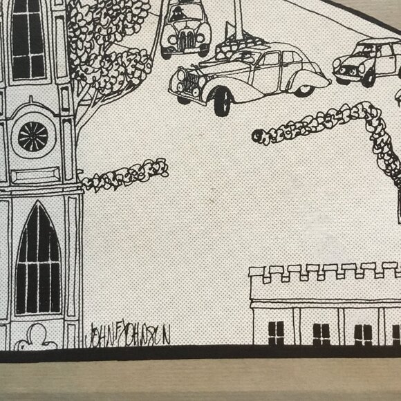 David Schiller London Music Pictorial Map Sparta Graphics Poster Print 1968 - Picture 4 of 15